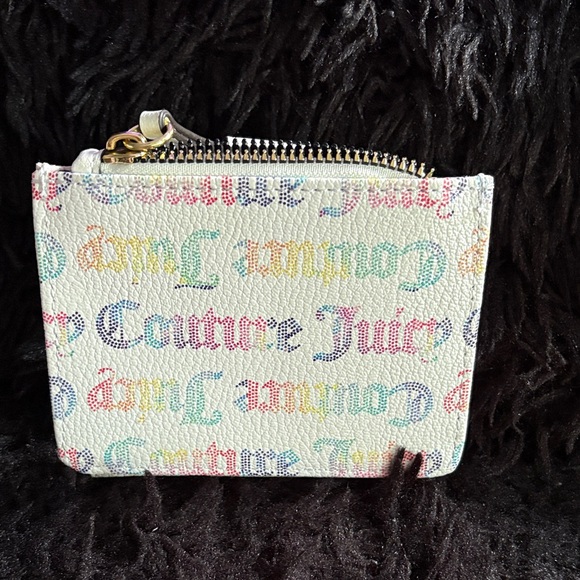 Juicy Couture White Multicolor Logo Wallet - Picture 11 of 12
